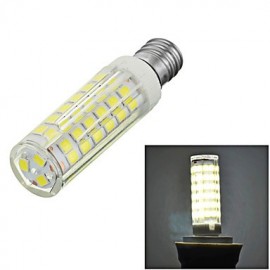 E12 8W 700lm 3500K/6500k 75-SMD 2835 LED Warm/Cool White Light Bulb Lamp (AC 220-240V)