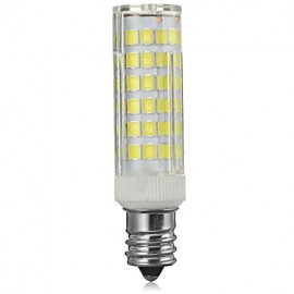 E12 8W 700lm 3500K/6500k 75-SMD 2835 LED Warm/Cool White Light Bulb Lamp (AC 220-240V)