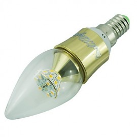 E14 5W 25*SMD2835 500LM Warm White3000K Light LED Candle Bulbs (AC 100-240V/110-130V/220-240V/85~265V)