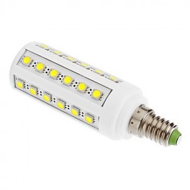 E14 6 W 36 SMD 5050 LM Cool White T Corn Bulbs