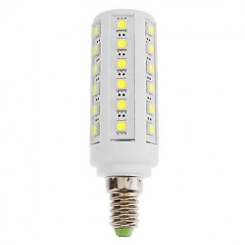 E14 6 W 36 SMD 5050 LM Cool White T Corn Bulbs