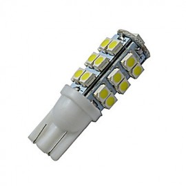 5pcs T10 1.5W 25X3528SMD 100LM 6000-6500K Cool White LED Car Light (DC 12V)