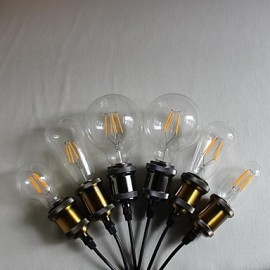 8W E26/E27 LED Globe Bulbs ST64 8 High Power LED 220-280 lm Warm White Decorative AC 220-240 V 1 pcs