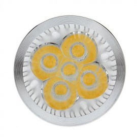 5W GU10 LED Spotlight MR16 5 COB 500 lm Warm White AC 220-240 V