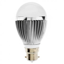 9W B22 LED Globe Bulbs A60(A19) 18 SMD 5730 810 lm Warm White AC 85-265 V