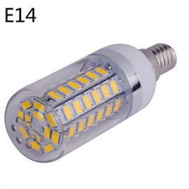 1 pcs E14/G9/E26/E27 15 W 60 SMD 5730 1500 LM Warm White/Cool White Corn Bulbs AC 110/220 V