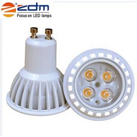 1PCS 4W Dimmable GU10/E27 LED Spotlight 4 SMD 3030 450-550 lm Warm White /Cool White AC110/AC22/AC85-265V