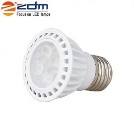 1PCS 4W Dimmable GU10/E27 LED Spotlight 4 SMD 3030 450-550 lm Warm White /Cool White AC110/AC22/AC85-265V