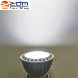 1PCS 4W Dimmable GU10/E27 LED Spotlight 4 SMD 3030 450-550 lm Warm White /Cool White AC110/AC22/AC85-265V
