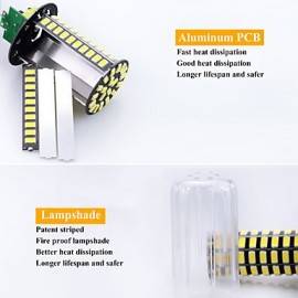 1PCS High Luminous E27 E14 E12 56*5736 SMD LED Corn Bulb 5W Spotlight LED Lamp Candle Light For home Lighting