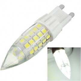 G9 5W 400lm 3500K/6500k 44x2835 LED Warm/Cool White Light Bulb Lamp (AC220-240V)
