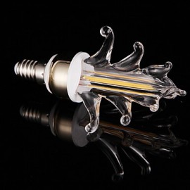 Super Bright E14 LED Bulb Lamp 4W Taillights New Ice 300-400LM LED Lighting Energy-saving New LED Candle Bulb AC 220-240V