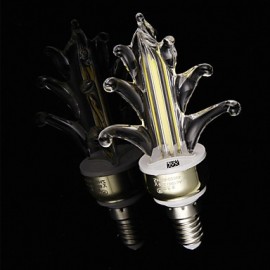 Super Bright E14 LED Bulb Lamp 4W Taillights New Ice 300-400LM LED Lighting Energy-saving New LED Candle Bulb AC 220-240V