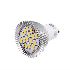 GU10 7.5W Warm White 3000K White 6000K 700lm 15-SMD5630 LED Spotlight(AC 85~265V)/(AC110-120V)/(220-240V)