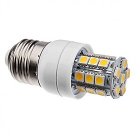 4W E26/E27 LED Corn Lights 27 SMD 5050 300 lm Warm White AC 220-240 V