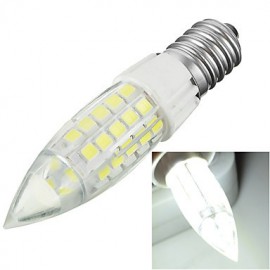 E14 4W 400lm 44-2835 SMD 6500K Cool White Light Corn Lamp Bulb (AC 220-240V)