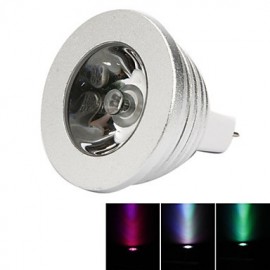 3W MR16 RGB LED Bulb Lamp light 16 Color changing + IR Remote(85-265V)