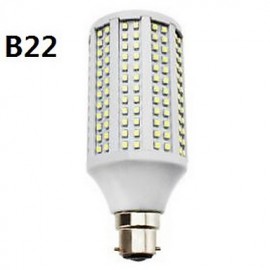 15W E14 / GU10 / B22 / E26/E27 LED Corn Lights T 282 SMD 3528 650 lm Warm White / Cool White / Natural White AC 85-265 V