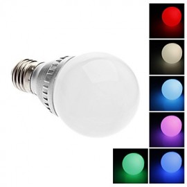 2W E26/E27 LED Globe Bulbs G60 Integrate LED lm RGB Remote-Controlled AC 220-240 V