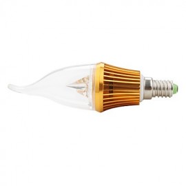 E14 3 W 3 High Power LED 300 LM Warm White CA35 Decorative Candle Bulbs AC 85-265 V