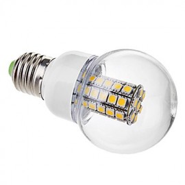 6W E26/E27 LED Globe Bulbs G60 47 SMD 5050 530 lm Warm White AC 220-240 V