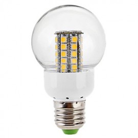 6W E26/E27 LED Globe Bulbs G60 47 SMD 5050 530 lm Warm White AC 220-240 V