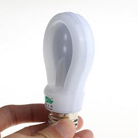 Zweihnder W553 E27 9W 560LM 3000-3500K 38 * 2835 SMDs LED Super Bulb (AC 85-265V)