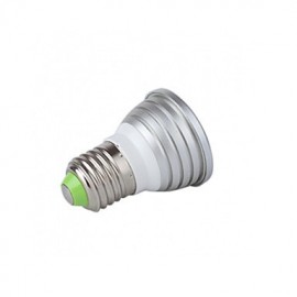 3W E26/E27 LED Spotlight MR16 1 High Power LED 150 lm RGB Remote-Controlled AC 100-240 V