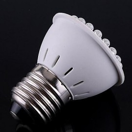 E26/E27 2 W 38 Dip LED 120 LM Warm White Spot Lights AC 110-130 V