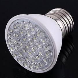 E26/E27 2 W 38 Dip LED 120 LM Warm White Spot Lights AC 110-130 V