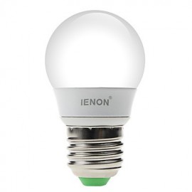 4 pcs 3W E26/E27 LED Globe Bulbs G60 6 SMD 210-240 lm Warm White / Cool White Decorative AC 100-240 V