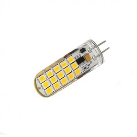 G4 Dimmable 4W 280lm 2835SMD-30LED Warm White Bi-pin Lights (AC/DC12V)