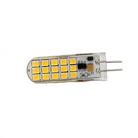 G4 Dimmable 4W 280lm 2835SMD-30LED Warm White Bi-pin Lights (AC/DC12V)