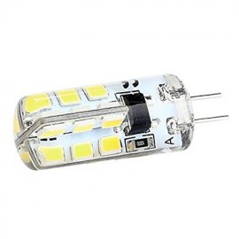 5 pcs 2.5W G4 24*2835SMD Warm Cool White Color 360degree Chandelier light LED Bi-pin Lights 12V