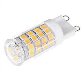 G9 3.5W 350lm 3000k / 6000k 51-SMD 2835 LED Warm White / Natural White Light LED Ceramic Corn Bulbs (AC200V)