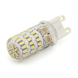 Top Lighting 3W G9 Silicone LED Mini Corn Lamp 45 SMD 3014 260Lm Warm or Cool White 220V AC (1 Piece)