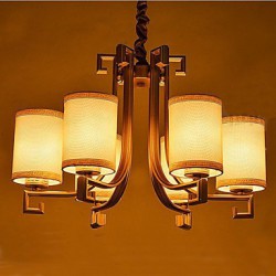 The New Chinese Style Chandelier Iron Copper Imitation Air living Room Lamps