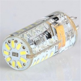 3W G4 LED Corn Lights / LED Bi-pin Lights T 57 SMD 3014 250 lm Cool White DC 12 / AC 12 / AC 24 / DC 24 V