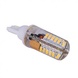 1 pcs T10 3W 48 SMD 3014 270 lm Warm White / Cool White Decorative LED Corn Lights AC/DC 12-24V