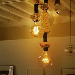 Chandeliers Bulb Included Traditional/Classic Living Room/Bedroom/Dining Room/Study Room/Office Glass