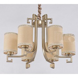 The New Chinese Style Chandelier Iron Copper Imitation Air living Room Lamps