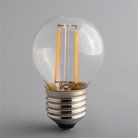 G45 2W E27 250LM 360 Degree Warm/Cool White Color Edison Filament Light LED Filament Lamp (AC220-240V)