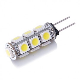 2W G4 LED Bi-pin Lights 13 SMD 5050 130~150 lm Warm White DC 12 V