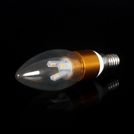 7W E14 650-700LM 3000-3500K Warm White Color LED Candle Style Candle Bulb (85-265V)