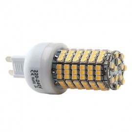 7W G9 LED Corn Lights T 138 SMD 3528 450 lm Warm White AC 220-240 V