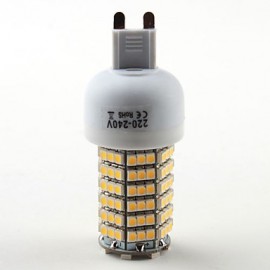 7W G9 LED Corn Lights T 138 SMD 3528 450 lm Warm White AC 220-240 V