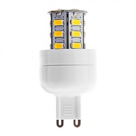 5W G9 LED Corn Lights T 24 SMD 5730 80-350 lm Warm White Dimmable AC 220-240 V