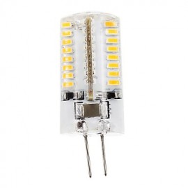 3W G4 LED Corn Lights T 64 SMD 3014 448 lm Warm White / Cool White AC 220-240 V