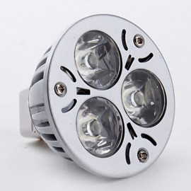 GU5.3(MR16) LED Spotlight MR16 3 High Power LED 270 lm Natural White DC 12 V