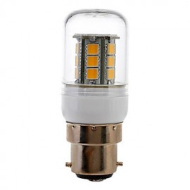 B22 24x5050SMD 4W 280LM 3000-3500K Warm White Light LED Corn Bulb (85-265V)